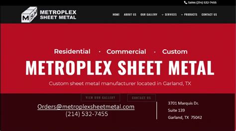 metroplex sheet metal|metroplex sheet metal garland tx.